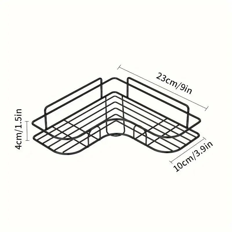 No-Drill Corner Shower Caddy