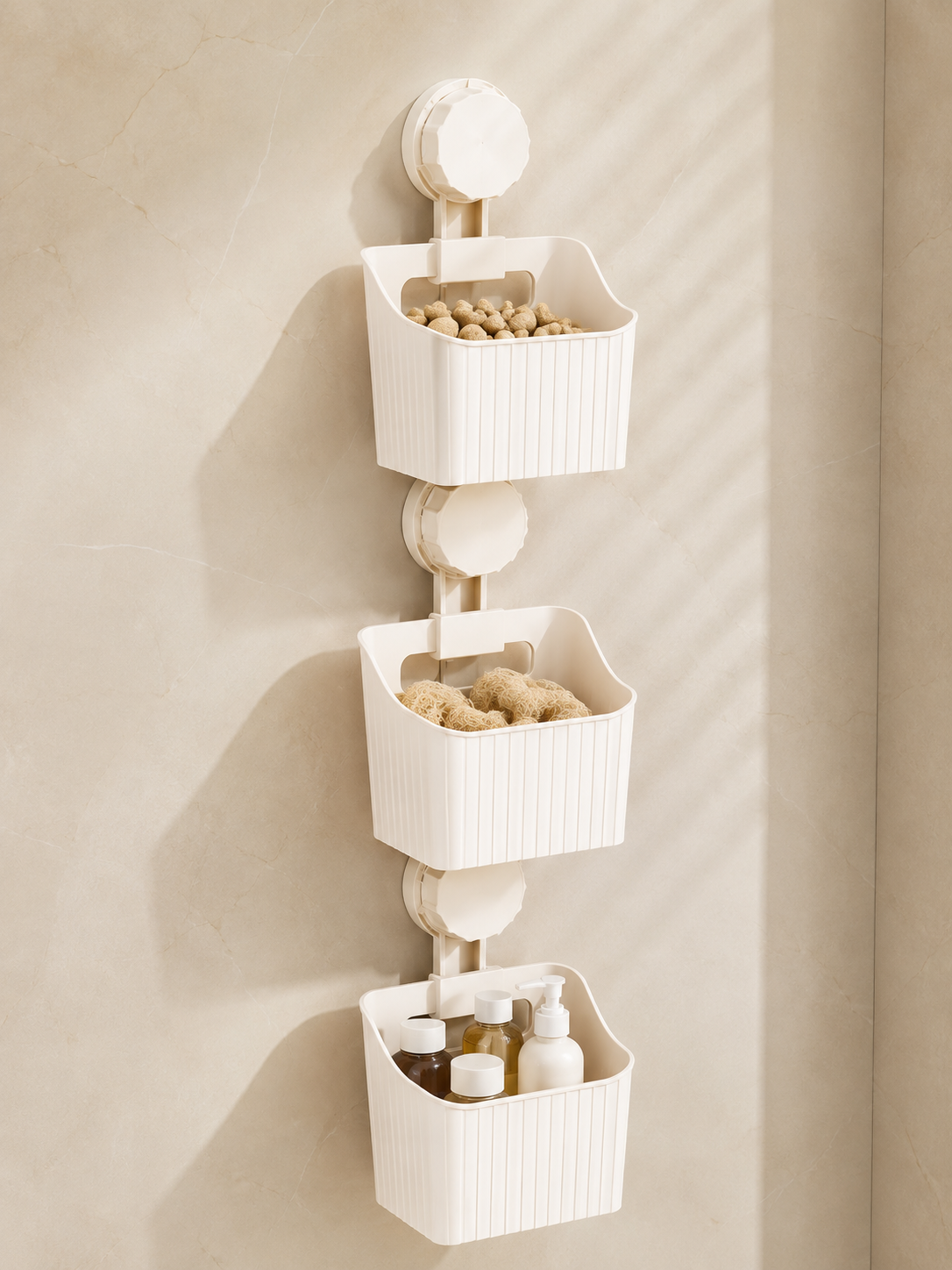 Adhesive Wall Storage Basket
