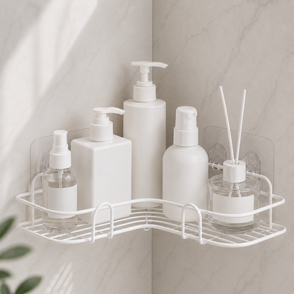 No-Drill Corner Shower Caddy